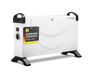 TROTEC Termoconvettore TCH 18 E con tre livelli di riscaldamento (750 W, 1.250 W, 2.000 W)