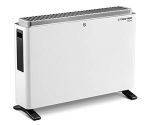 TROTEC Termoconvettore TCH 21 E | Riscaldatore elettrico | Radiatore piatto | 3 livelli di riscaldamento (800 W/1200 W)