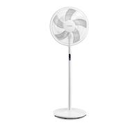TROTEC TVE 24 S ventilatore a piantana con telecomando, 48 W | Diametro 40 cm, oscillazione 80°, 8 velocità, altezza regolabile, timer e display LED