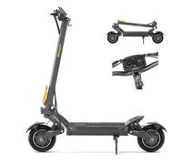Trottinette Elettrica Ausom, Motore Doppio, Pneumatici da 10 , Batteria 20,8Ah, Sospensione a 4 Molle, Freni E-ABS, Autonomia 100 km, Carico Max 150 kg, per Avventure Off-Road - Nouvo