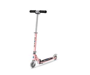 Trottinette Micro Sprite LED Neon Rosa - Ideale per Bambini a partire da 5 Anni - Nouvo