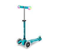 Trottinette Mini Micro Deluxe Magique Aqua con Ruote LED e Manubrio Regolabile - Nouvo