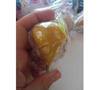 Trottola A Forma Di Pera GIALLO 49Mm Ø Con Filo Gioco All'Aperto