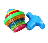 Trottola Giroscopio Che Si Illumina Lampeggiante con Luci per Bambini - Trompos para Niños Giocattolo Luminoso Che Gira, Colore Casu