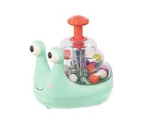 B. toys - Escar-Glooooow - Snail Ball Popper Luminoso - Giocattolo Lumaca Luminoso per Bambini e Ragazzi - Benefici per Lo Sviluppo - Giocattolo interattivo - 10 Mesi +