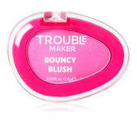 Trouble Maker Bouncy Blush blush in polvere colore Bounce Hot Pink 2.8 g