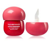 Trouble Maker Little Pudding Lip + Cheek Mousse trucco multifunzione per labbra e viso colore Bunny Baby Pink 5 g