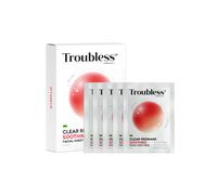 Troubless - Clear Redmark Soothing Facial Sheet Mask x 5 sheets - 5pezzi