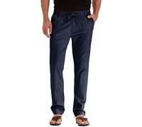 Trousers de travail pour Homme - Pantalons Chic et confortable souple Jogging Coupe Dritte Baggy Jogging en Coton Slim Fit Pantaloni Vita Elastica Casual, navy, XL