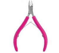 TROUSS 21 TRONCHESE PER CUTICOLE MANI IN ACCIAIO INOSSIDABILE COLORE ARGENTO E VIOLA