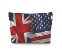 Trousse cosmetica da viaggio in lino da donna, borsa cosmetica premium, Regno Unito e Stati Uniti, custodia cosmetica durevole