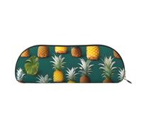 Trousse da donna, con stampa di palme tropicali e spiaggia delle Hawaii, borsa per trucchi da viaggio, astuccio per articoli da toeletta, Paradiso della frutta tropicale, One Size