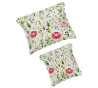 Trousse da donna tascabile, in pelle impermeabile, senza cerniera, con chiusura automatica, per ragazze, mini borsa per borsa, scheletro divertente su sfondo nero, Multicolore 06, 7.1x5.8 inch/4.7x4.5