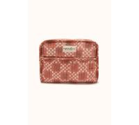 Trousse da toilette in cotone stampato, RAHANA Marrone TU Fantasia