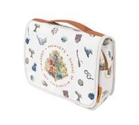 Trousse da toilette pieghevole con gancio e 6 scomparti magici