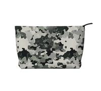 Trousse da viaggio in velluto a coste con stampa di galassia e universo, trousse per cosmetici, trousse da toilette, organizer per donne, mamme e ragazze, Camouflage digitale., Taglia unica, Beauty