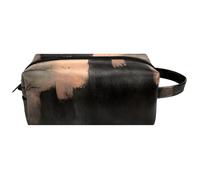 Trousse da viaggio per cosmetici da donna, in pelle di microfibra, pratica borsa organizer con cerniera, Ravens Before Broken Castle, Multi, 8.2x3.1x3.5 in/21x8x9 cm, Beauty case