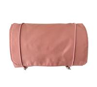 Trousse de maquillage roulante avec 4 pochettes à fermeture éclair détachables, trousse de toilette et de cosmétiques de voyage en mesh transparent pour femmes, étui de rangement