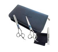 Trousse d'école forbici da taglio 5.75' e sfoltitore 6' 35 denti Xtreme Olivia Garden