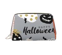Trousse in pelle per trucchi e cosmetici Happy-Halloween-Day-Trick-Or-Treat da viaggio
