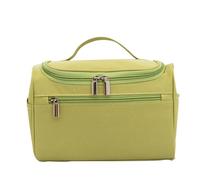 Trousse per cosmetici, facile da trasportare, alla moda, per rossetti, ombretti, cosmetici, colore: verde