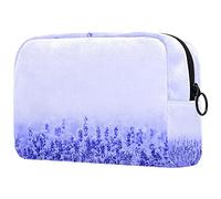Trousse per trucchi con fiori e fata e farfalle, organizer da viaggio con cerniera, piccola borsa per cosmetici, borsa per cosmetici, per adolescenti, ragazze e donne, Multicolore 03,
