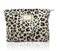 Trousse per trucchi, Leopardo beige., Trousse per trucchi