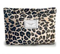 Trousse per trucchi, Marrone leopardato., Trousse per trucchi