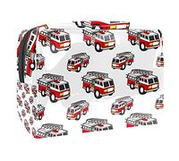 Trousse per trucco da donna e ragazza, con divertente mostro alieno in stile cartone animato, capiente, con cerniera, Multicolore 07, 18.5x7.5x13cm/7.3x3x5.1in, Beauty Case