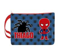 Trousse personalizzata con nome. Borsa da bagno per la scuola. Ritorno AL Cole. Regali personalizzati. Diversi modelli tra cui scegliere (Spider)
