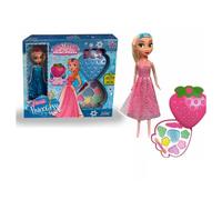 TROUSSE PICCOLA PRINCIPESSA CON BAMBOLA MAKE-UP PER BAMBINE 5+ GIOCO TESTATO