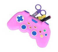 Trousse Pour Console De Jeux Vidéo Format Spacieux Design Gamer Rangement Pratique Structure Résistante Organisation Scolaire Capacité Étendue Intérieur Soigné Protection Matériel Accessoires, rosa
