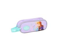 FROZEN SPIRIT - Astuccio per bambini, per bambini, ideale per bambini in età scolastica, comodo e versatile, qualità e resistenza, 21 x 6 x 8 cm, viola, M, Casual