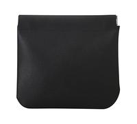 Trousse Tascabili Per Cosmetici, Mini Borsa Per Il Trucco Da Viaggio Senza Cerniera Piccole Trousse Piccola Pu Da Portatile Per, Trucchi A Chiusura Automatica Mini Trousse Impermeabili (Nero2)