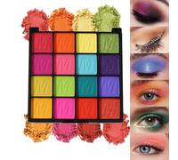 Trousse Trucchi Donna, 16 Colore Palette di Ombretti per Trucco, Tavolozza Completo Valigetta con Ombretto, Gloss, Rossetti e Polveri Viso