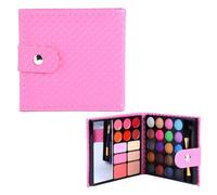 Trousse Trucchi Donna, 32 Colore Trucchi Bambina Palette di Ombretti per Trucco, Trucchi Donna Tutto in Uno Tavolozza Completo Valigetta con Ombretto, Gloss, Rossetti e Polveri Viso