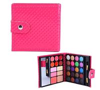 Trousse Trucchi Donna, 32 Colore Trucchi Bambina Palette di Ombretti per Trucco, Trucchi Donna Tutto in Uno Tavolozza Completo Valigetta con Ombretto, Gloss, Rossetti e Polveri Viso