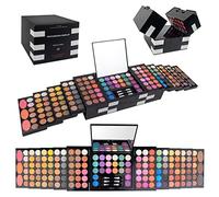 Trousse Trucchi Donna Ragazza, 148 Colore Palette di Ombretti per Trucco, Trucchi Donna Tutto in Uno Tavolozza Completo Valigetta con Ombretto, Gloss, Rossetti e Polveri Viso