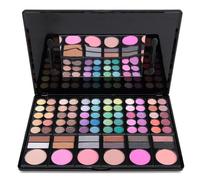 Trousse Trucchi Donna Ragazza, 78 Colore Palette di Ombretti per Trucco, Trucchi Donna Tutto in Uno Tavolozza Completo Valigetta con Ombretto, Gloss, Rossetti e Polveri Viso