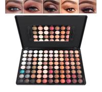 Trousse Trucchi Donna Ragazza, 88 Colore Palette di Ombretti per Trucco, Trucchi Donna Tutto in Uno Tavolozza Completo Valigetta con Ombretto, Gloss, Rossetti e Polveri Viso