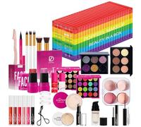 Trousse Trucchi Donna, Set Trucchi Donna, Kit Trucco Make up Completo Tutto in Uno Palette Cosmetica, Valigetta Trucchi con Ombretti Rossetto Correttore Kit Cosmetici per Donne Ragazze Regalo