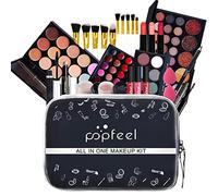 Trousse Trucchi Donna, Set Trucchi Donna, Kit Trucco Tutto in Uno Palette Cosmetica, Kit Trucchi Make Up Completo con Ombretti Rossetto Correttore Kit Cosmetici per Donne Ragazze Regalo di Natale
