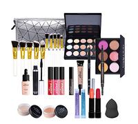 Trousse Trucchi Donna, Set Trucchi Donna, Kit Trucco Tutto in Uno Palette Cosmetica, Kit Trucchi Make Up Completo con Ombretti Rossetto Correttore Kit Cosmetici per Donne Ragazze Regalo di Natale