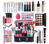 Trousse Trucchi Donna, Set Trucchi Donna, Kit Trucco Tutto in Uno Palette Cosmetica, Kit Trucchi Make Up Completo con Ombretti Rossetto Correttore Kit Cosmetici per Donne Ragazze Regalo di Natale
