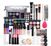 Trousse Trucchi Donna, Set Trucchi Donna, Kit Trucco Tutto in Uno Palette Cosmetica, Kit Trucchi Make Up Completo con Ombretti Rossetto Correttore Kit Cosmetici per Donne Ragazze Regalo di Natale