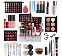 Trousse Trucchi Donna, Set Tutto in Uno Palette Cosmetica, Kit Make Up Completo con Ombretti Rossetto Correttore per Donne Ragazze - Regalo di Natale