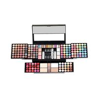 Trousse Trucchi Donna, Trousse Trucchi Ragazza, 120 Colore Palette di Ombretti per Trucco, Trucchi Tutto in Uno Tavolozza Completo Valigetta con Ombretto, Gloss, Rossetti e Polveri Viso