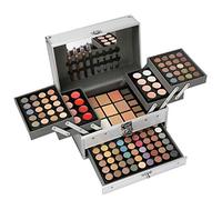 Trousse Trucchi Donna, Trousse Trucchi Ragazza, 132 Colore Palette di Ombretti per Trucco, Trucchi Tutto in Uno Tavolozza Completo Valigetta con Ombretto, Gloss, Rossetti e Polveri Viso