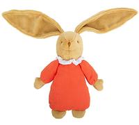 TROUSSELIER - Doudou Musical - Coniglio "Nido d'angelo" - Tessuti in cotone biologico - Musica Il Lago dei Cigni - 25 cm alto - Classico Chic - Ideale Regalo Nascita - Lavabile in lavatrice - Colori