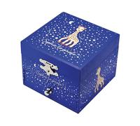 Trousselier - Giraffa Sophie Carillon Bambina Bambino - Scatola dei Tesori e Carillon Portagioie Bambini - Regalo per Bambini - Fosforescente - Musica La Valse d'Amélie Poulain